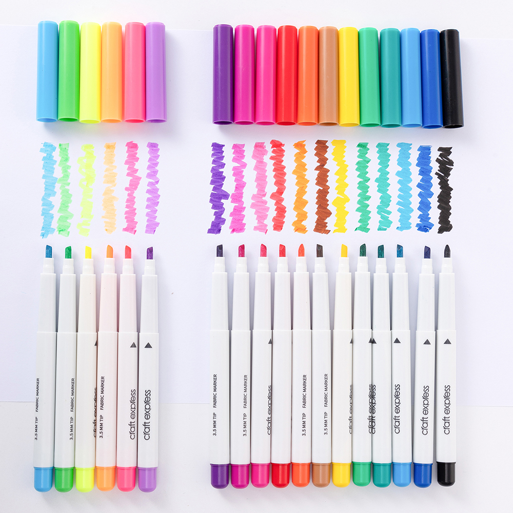 Sublimation Joy Fabric Markers 18 Colors (1 Pack)
