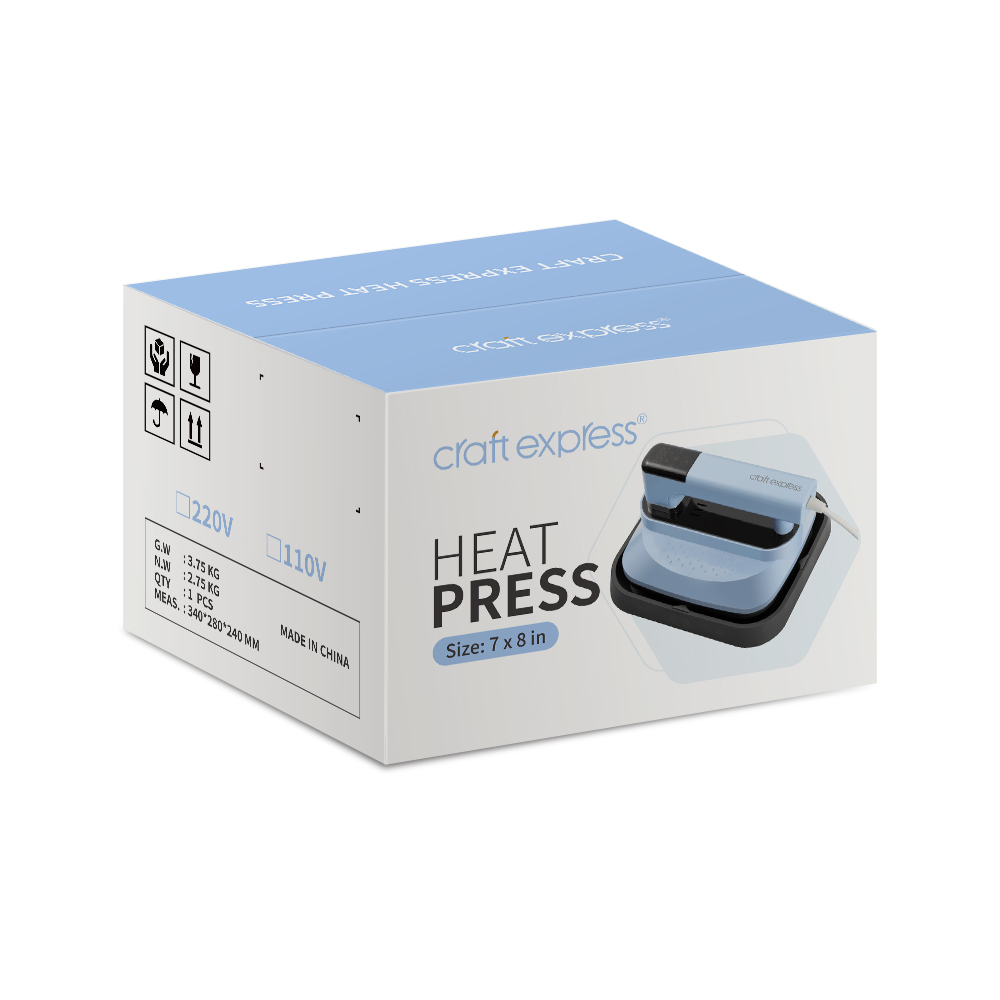 Craft Express Heat Press - 7&quot;*8&quot; (1 Pack)