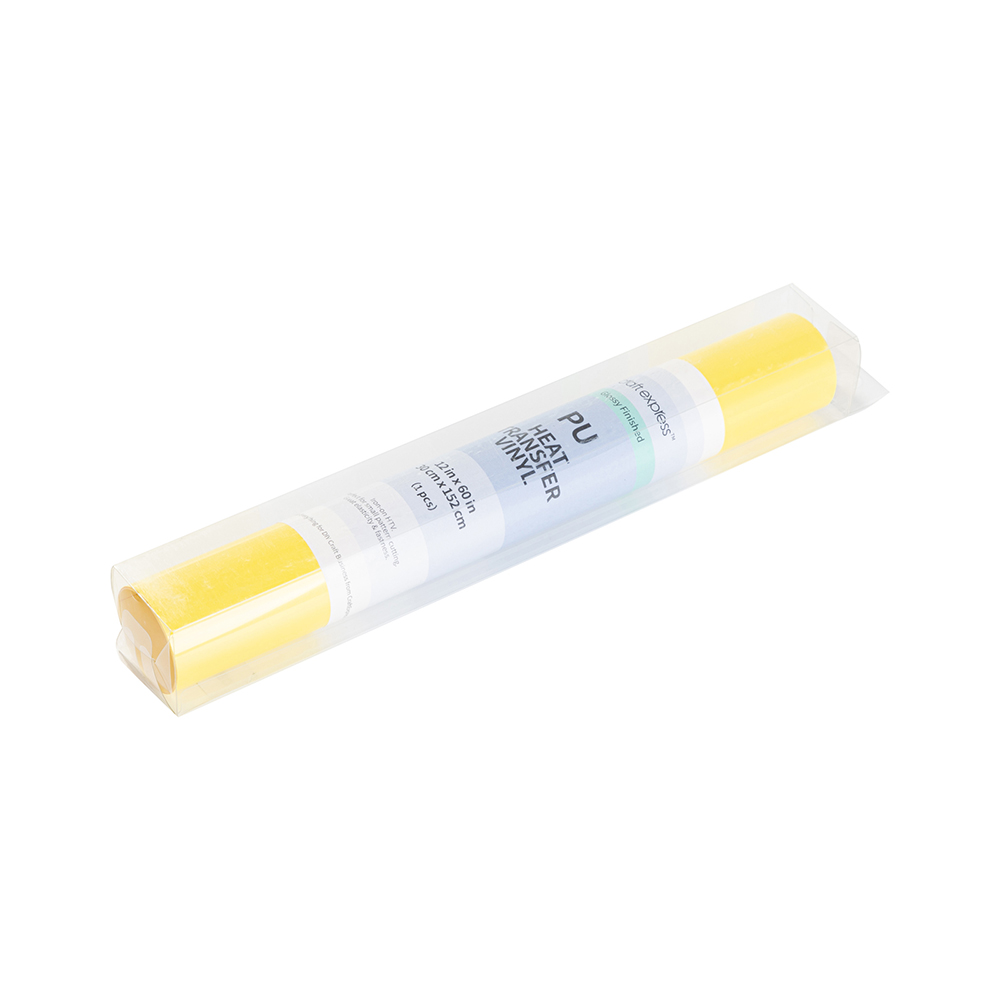 HTV - Glossy Yellow 12IN × 5FT