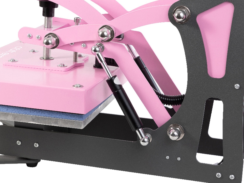 Craft Express Pink Workspace Heat Press