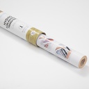 Hydro Sublimation Transfer Paper Roll(Yellow Wood Texture, 40*1220cm/ 15.7in x 40ft)
