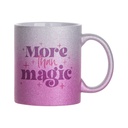 11oz/330ml Glitter Mug Gradient Bottom Glitter Mug, 6 Pack - Silver+Purple