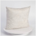 Sublimation Leathaire Pillow Cover, 4 pack, 15.7 x 15.7 &quot; - Gray White