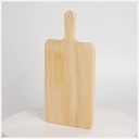 Square Cheese Board w/o Ceramic Tile, 1 pack, 7.08 x 14.96&quot;