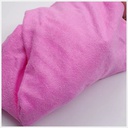 Sublimation Baby Hooded Towel, 2 pack, 34.6 x 34.6'' - Rose Red