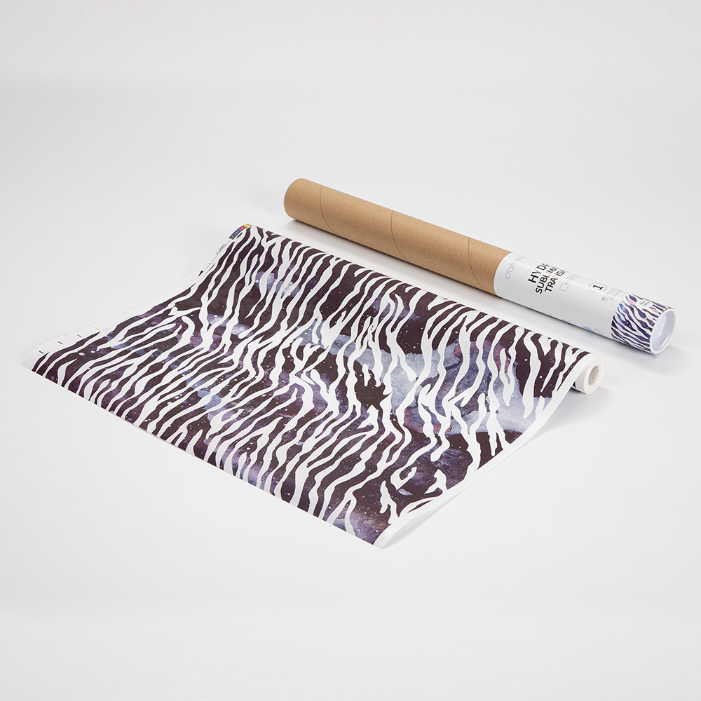 Craft Express 3D Hydro Sublimation Transfer - Blue Zebra 15in x 40ft