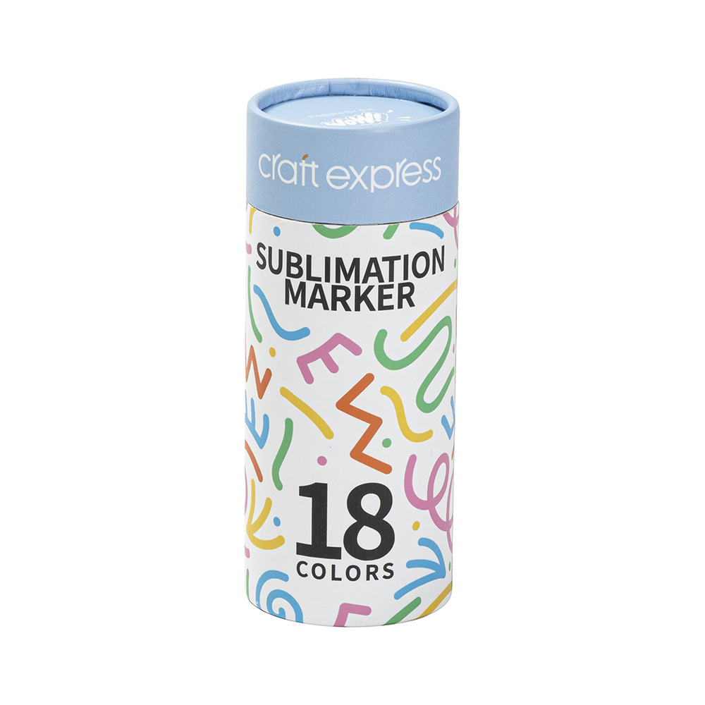 Joy Sublimation Markers, 18 color, 1 pack - Fluorescent