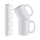 15 oz. Ceramic Mug,  6 pack - White