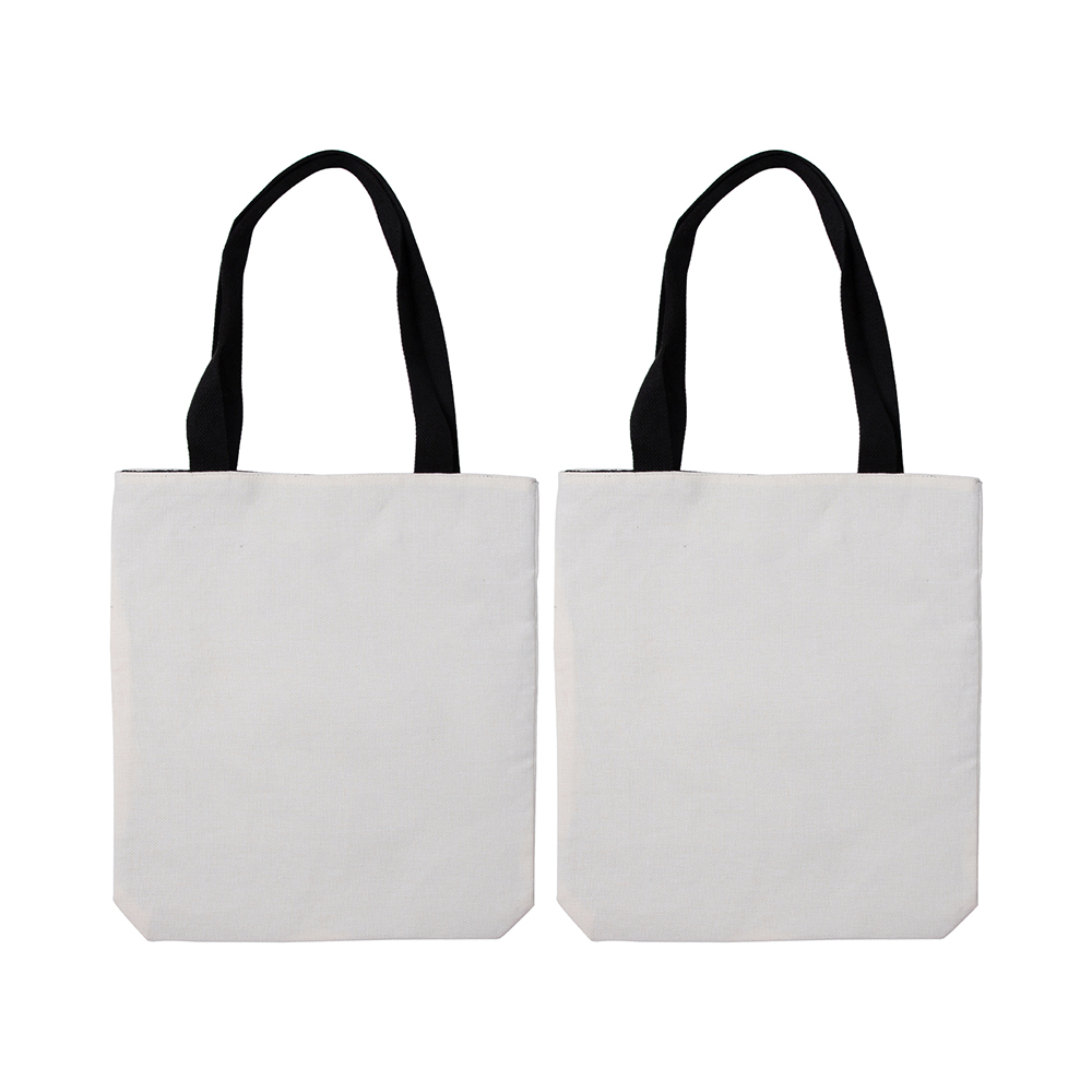 Linen Shopping Bag, 2 pack, 14 x 15.3''