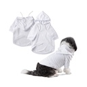 Craft Express 2-Pack of X-Large White Sublimation Pet Hoodies