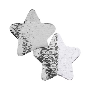 Craft Express 2 Pack Flip Sequin Silver Sublimation Adhesive 7 Inch Starts