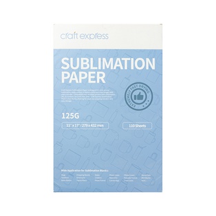 Craft Express Sublimation Paper 11" × 17",  110 sheets