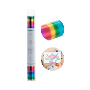 Craft Express Rainbow Hot Stamping Foil Roll - 12 x 396 Inches