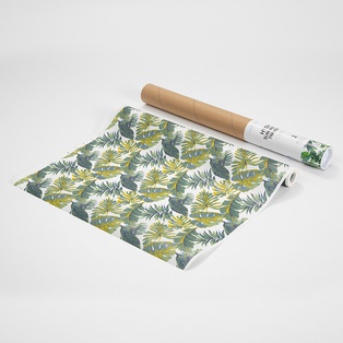 Craft Express 3D Hydro Sublimation Transfer - Green Tropic Leaves 15in x 40ft