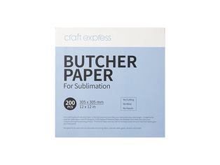 Craft Express 200 Pack 12 x 12 Inch Craft Butcher Paper