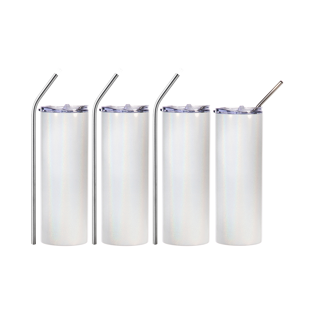 Craft Express 4 Pack 16 Ounce Steel Sublimation Tumblers