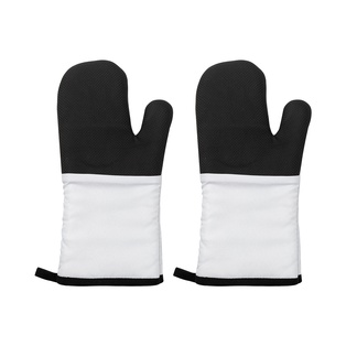 Sublimation Glove, 2 pack, 6.7x 11.8" - Black