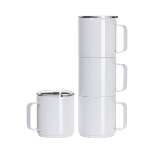 Craft Express 4 Pack 13oz Stainless Steel Stackable Sublimation Mugs